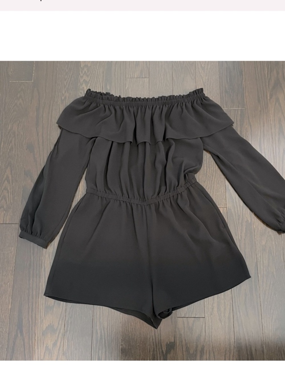 Michael Kors Off the Shoulder Romper sized large